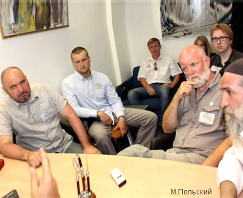 Русские националисты Лазаренко и Широпаев в Израиле перенимают опыт у депутата Кнессета Аюба Кары