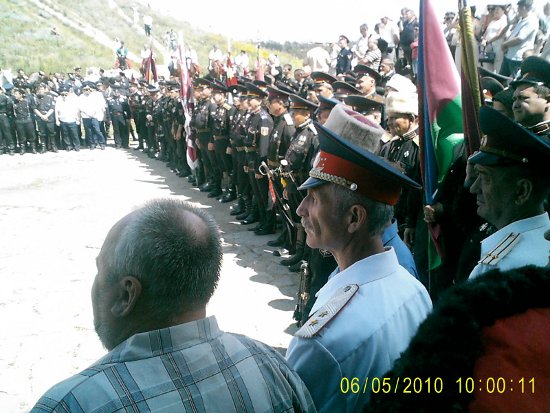 Панихида по погибшим казакам