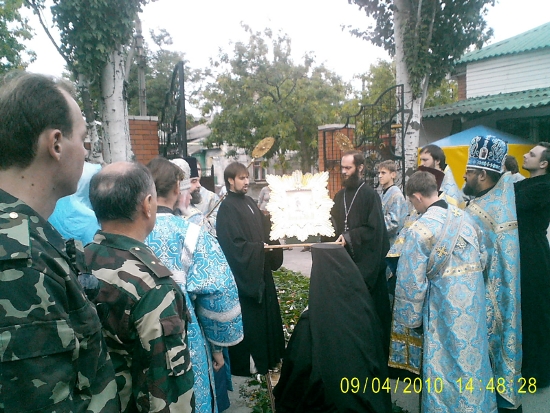 Встреча Почаевской иконы Божьей матери